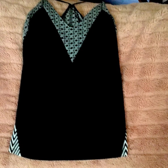 Like new dress spaghetti strap top. Looks great under a blazer/date night - Picture 1 of 3